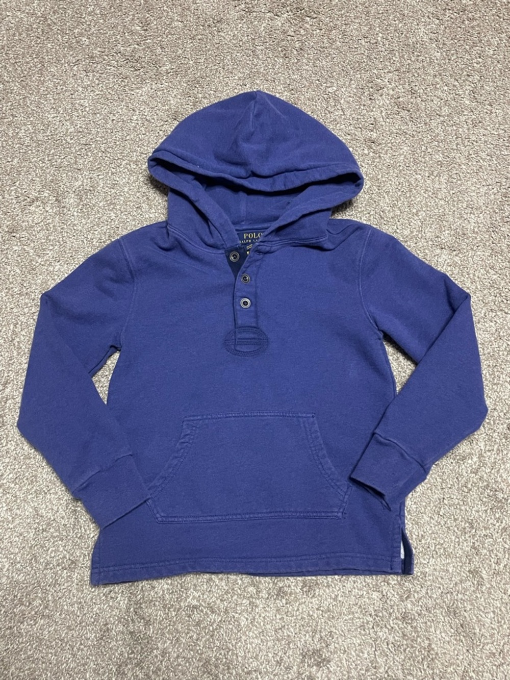 Polo Ralph Lauren Cotton Terry Hoodie Boy’s Size Small 8